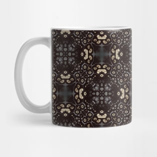 Black and White Repeating Pattern - WelshDesignsTP002 Mug